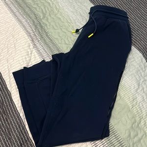 Boys Athletic Works Joggers 14-16 Large Sweat Pants Blue Athletic Works